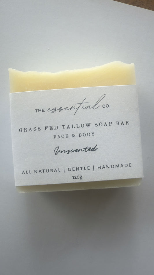 Tallow Unscented Soap Bar