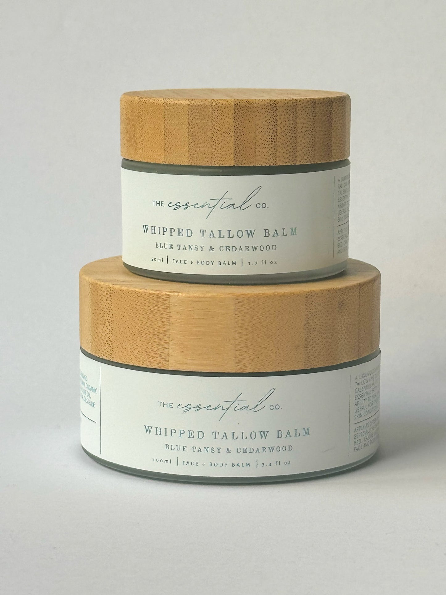 Whipped Tallow Balm - Blue Tansy and Cedarwood